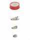 Fini Ciao 24 - Compressore aria elettrico portatile monofase, oil-less - Motore 1,5 HP - 24 lt